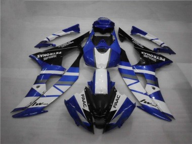 Blau Weiß FAAC Yamaha R6 08-16 Motorrad Verkleidungen