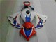 Blau Weiß Honda CBR 1000 RR 08-11 Motorrad Verkleidung Blau Weiß Honda CBR 1000 RR 08-11 Motorrad Verkleidung