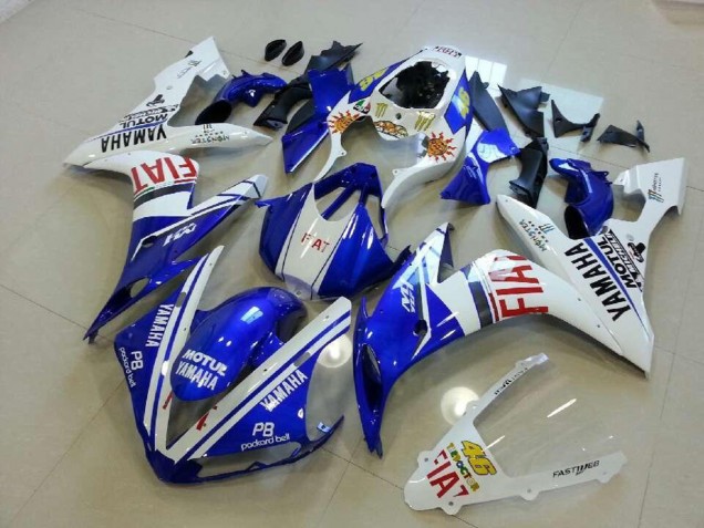 Blau Weiß Rot Yamaha R1 04-06 Motorrad Verkleidungen Blau Weiß Rot Yamaha R1 04-06 Motorrad Verkleidungen