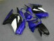 Blau Weiß Schwarz Ninja Kawasaki EX250 08-12 Motorrad Verkleidungen Blau Weiß Schwarz Ninja Kawasaki EX250 08-12 Motorrad Verkleidungen