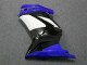 Blau Weiß Schwarz Ninja Kawasaki EX250 08-12 Motorrad Verkleidungen Blau Weiß Schwarz Ninja Kawasaki EX250 08-12 Motorrad Verkleidungen