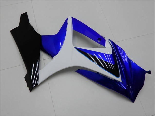 Blau Weiß Schwarz Suzuki GSXR 1000 K7 07-08 Motorrad Verkleidungen Blau Weiß Schwarz Suzuki GSXR 1000 K7 07-08 Motorrad Verkleidungen