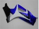 Blau Weiß Schwarz Suzuki GSXR 1000 K7 07-08 Motorrad Verkleidungen Blau Weiß Schwarz Suzuki GSXR 1000 K7 07-08 Motorrad Verkleidungen