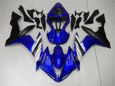 Blau Weiß Schwarz Yamaha R1 04-06 Motorrad Verkleidungen