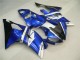 Blau Weiß Schwarz Yamaha R6 08-16 Motorrad Verkleidung Blau Weiß Schwarz Yamaha R6 08-16 Motorrad Verkleidung