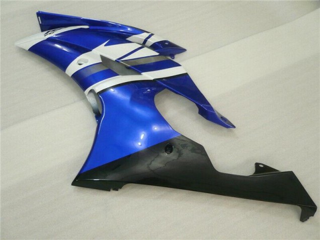 Blau Weiß Schwarz Yamaha R6 08-16 Motorrad Verkleidung Blau Weiß Schwarz Yamaha R6 08-16 Motorrad Verkleidung