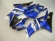 Blau Weiß Schwarz Yamaha R6 08-16 Motorrad Verkleidung Blau Weiß Schwarz Yamaha R6 08-16 Motorrad Verkleidung