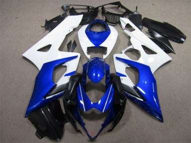Blau Weiß Suzuki GSXR 1000 K5 05-06 Motorrad Vollverkleidung