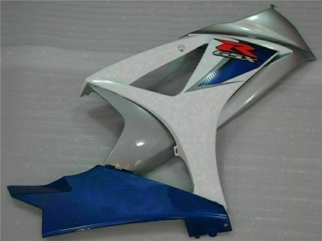Blau Weiß Suzuki GSXR 1000 K7 07-08 Motorrad VollVerkleidungen & Plastik