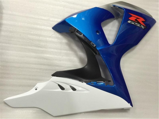 Blau Weiß Suzuki GSXR 1000 K9 09-16 Motorrad Verkleidung & Plastik