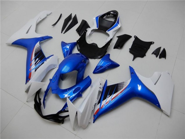 Blau Weiß Suzuki GSXR 600 / 750 K11 11-24 Motorrad Verkleidungen Blau Weiß Suzuki GSXR 600 / 750 K11 11-24 Motorrad Verkleidungen