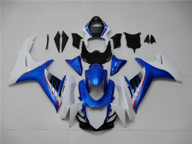 Blau Weiß Suzuki GSXR 600 / 750 K11 11-24 Motorrad Verkleidungen Blau Weiß Suzuki GSXR 600 / 750 K11 11-24 Motorrad Verkleidungen
