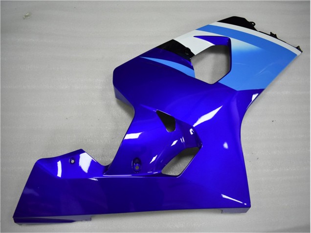 Blau Weiß Suzuki GSXR 600 / 750 K4 04-05 Motorrad Verkleidung Blau Weiß Suzuki GSXR 600 / 750 K4 04-05 Motorrad Verkleidung