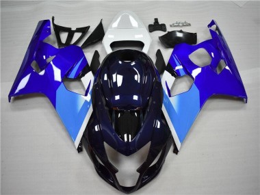 Blau Weiß Suzuki GSXR 600 / 750 K4 04-05 Motorrad Verkleidung
