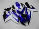 Blau Weiß Suzuki GSXR 600 / 750 K6 06-07 Motorrad Verkleidungen Komplett Sets Blau Weiß Suzuki GSXR 600 / 750 K6 06-07 Motorrad Verkleidungen Komplett Sets