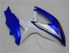 Blau Weiß Suzuki GSXR 600 / 750 K8 08-10 Motorrad Verkleidungen Komplett Sets Blau Weiß Suzuki GSXR 600 / 750 K8 08-10 Motorrad Verkleidungen Komplett Sets