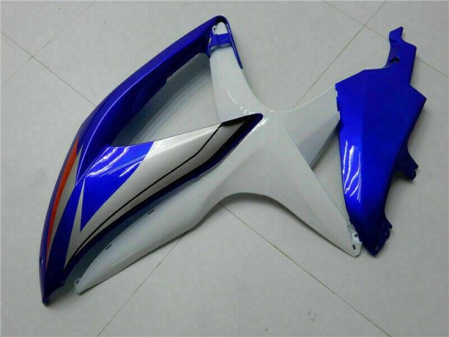 Blau Weiß Suzuki GSXR 600 / 750 K8 08-10 Motorrad Verkleidungen Blau Weiß Suzuki GSXR 600 / 750 K8 08-10 Motorrad Verkleidungen