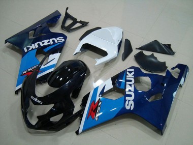Blau Weiß Suzuki GSXR 750 K4 04-05 Motorrad Verkleidungen