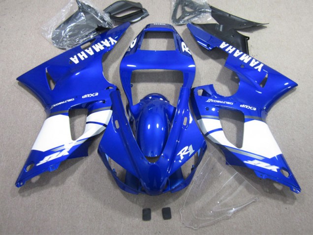 Blau Weiß Yamaha R1 02-03 Motorrad Verkleidung Blau Weiß Yamaha R1 02-03 Motorrad Verkleidung