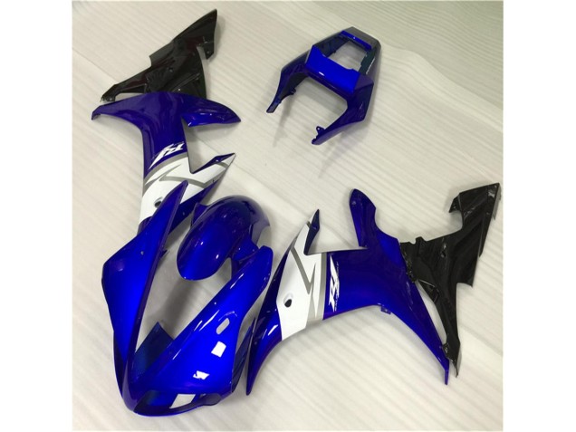 Blau Weiß Yamaha R1 02-03 Motorrad Vollverkleidung Blau Weiß Yamaha R1 02-03 Motorrad Vollverkleidung