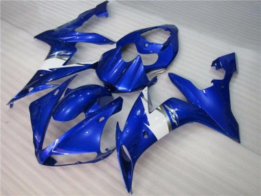 Blau Weiß Yamaha R1 04-06 Motorrad Verkleidung