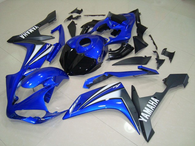 Blau Weiß Yamaha R1 07-08 Motorrad Verkleidung