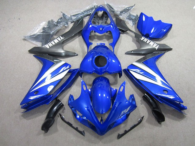 Blau Weiß Yamaha R1 07-08 Motorrad Verkleidungen Blau Weiß Yamaha R1 07-08 Motorrad Verkleidungen