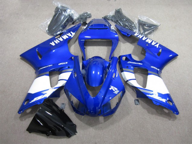 Blau Weiß Yamaha R1 09-11 Motorrad Verkleidung Blau Weiß Yamaha R1 09-11 Motorrad Verkleidung