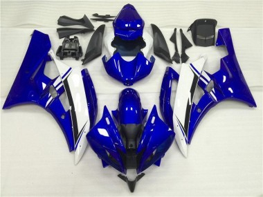 Blau Weiß Yamaha R6 06-07 Motorrad Verkleidungen & Plastik