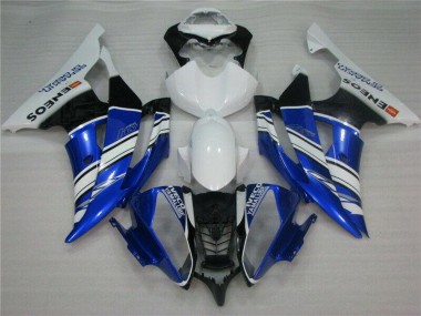 Blau Weiß Yamaha R6 08-16 Motorrad Verkleidungen