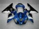 Blau Yamaha R1 00-01 Motorrad Vollverkleidung