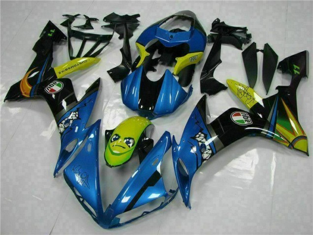 Blau Yamaha R1 04-06 Motorrad Vollverkleidung Blau Yamaha R1 04-06 Motorrad Vollverkleidung