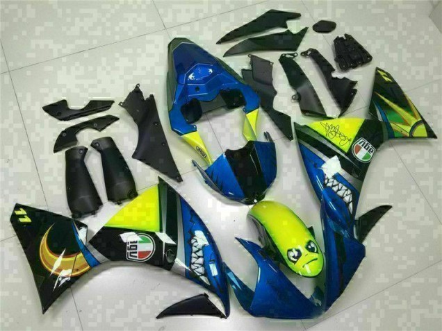 Blau Yamaha R1 09-11 Motorrad Verkleidungen Blau Yamaha R1 09-11 Motorrad Verkleidungen