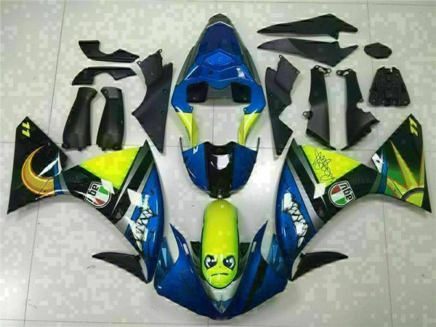 Blau Yamaha R1 09-11 Motorrad Verkleidungen Blau Yamaha R1 09-11 Motorrad Verkleidungen