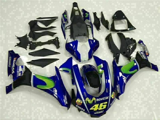 Blau Yamaha R1 15-19 Motorrad Verkleidungen Blau Yamaha R1 15-19 Motorrad Verkleidungen