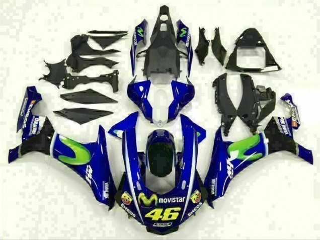 Blau Yamaha R1 15-19 Motorrad Verkleidungen Blau Yamaha R1 15-19 Motorrad Verkleidungen