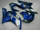 Blau Yamaha R6 98-02 Motorrad Verkleidungen