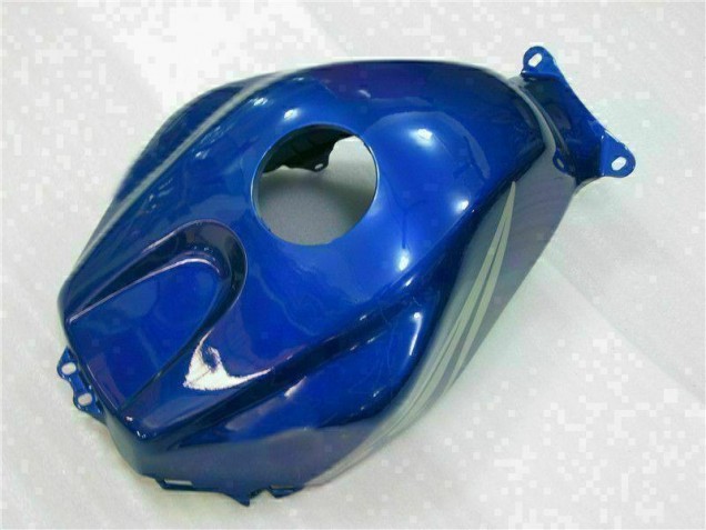 Blau mit silberner Flamme Honda CBR 600 RR 03-04 Motorrad Verkleidungen Blau mit silberner Flamme Honda CBR 600 RR 03-04 Motorrad Verkleidungen