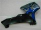 Blau mit silberner Flamme Honda CBR 600 RR 03-04 Motorrad Verkleidungen Blau mit silberner Flamme Honda CBR 600 RR 03-04 Motorrad Verkleidungen