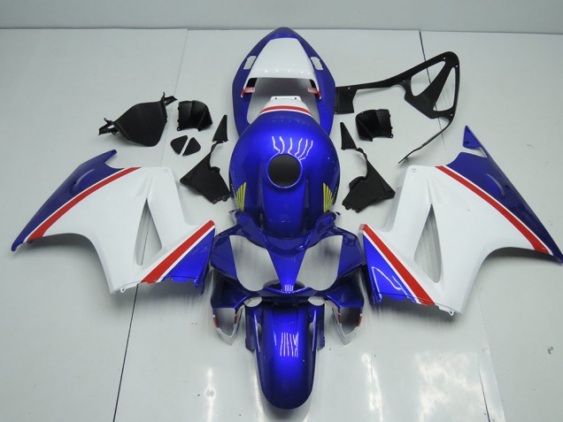 Blau und Weiß Honda VFR 800 02-13 Motorrad Verkleidungen Blau und Weiß Honda VFR 800 02-13 Motorrad Verkleidungen