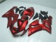 Candy Rot Kawasaki ZX6R 05-06 Motorrad Verkleidungen