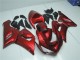 Candy Rot Kawasaki ZX6R 05-06 Motorrad Verkleidungen