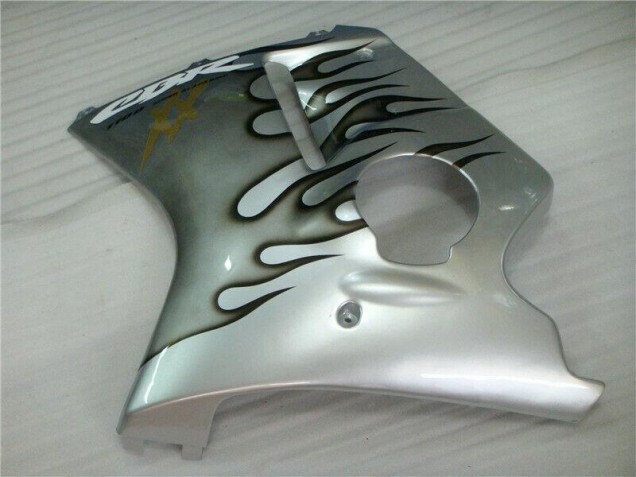 Flamme Silber grau Honda CBR 1100 XX 96-07 Motorrad Verkleidungen Flamme Silber grau Honda CBR 1100 XX 96-07 Motorrad Verkleidungen