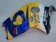 Gelb Blau Suzuki GSXR 1300 Hayabusa 96-07 Motorrad Verkleidungen Gelb Blau Suzuki GSXR 1300 Hayabusa 96-07 Motorrad Verkleidungen