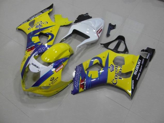Gelb Corona Suzuki GSXR 1000 K3 03-04 Motorrad Verkleidungen Gelb Corona Suzuki GSXR 1000 K3 03-04 Motorrad Verkleidungen