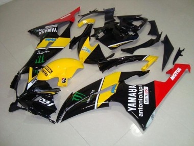 Gelb Monster Yamaha R6 08-16 Motorrad Verkleidung