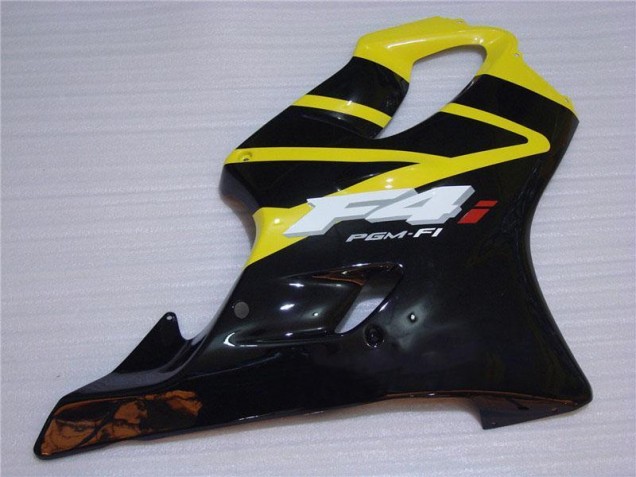 Gelb Schwarz Honda CBR 600 F4i 01-03 Motorrad Vollverkleidung