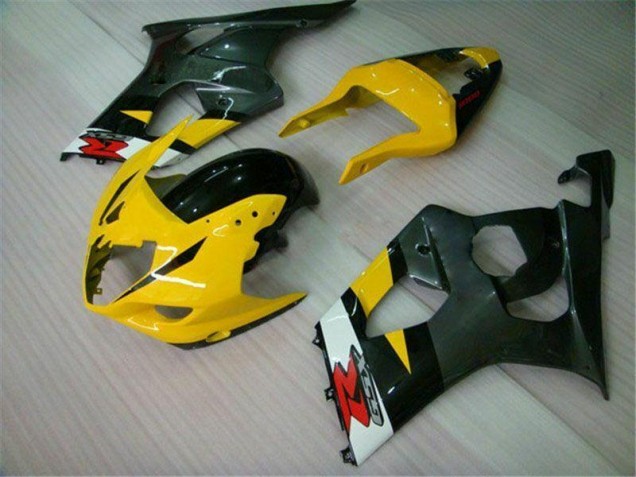 Gelb Schwarz Suzuki GSXR 1000 K3 03-04 Motorrad Verkleidungen