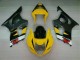 Gelb Schwarz Suzuki GSXR 1000 K3 03-04 Motorrad Verkleidungen