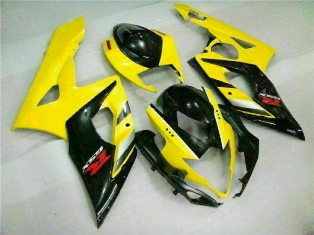 Gelb Schwarz Suzuki GSXR 1000 K5 05-06 Motorrad Verkleidung Gelb Schwarz Suzuki GSXR 1000 K5 05-06 Motorrad Verkleidung